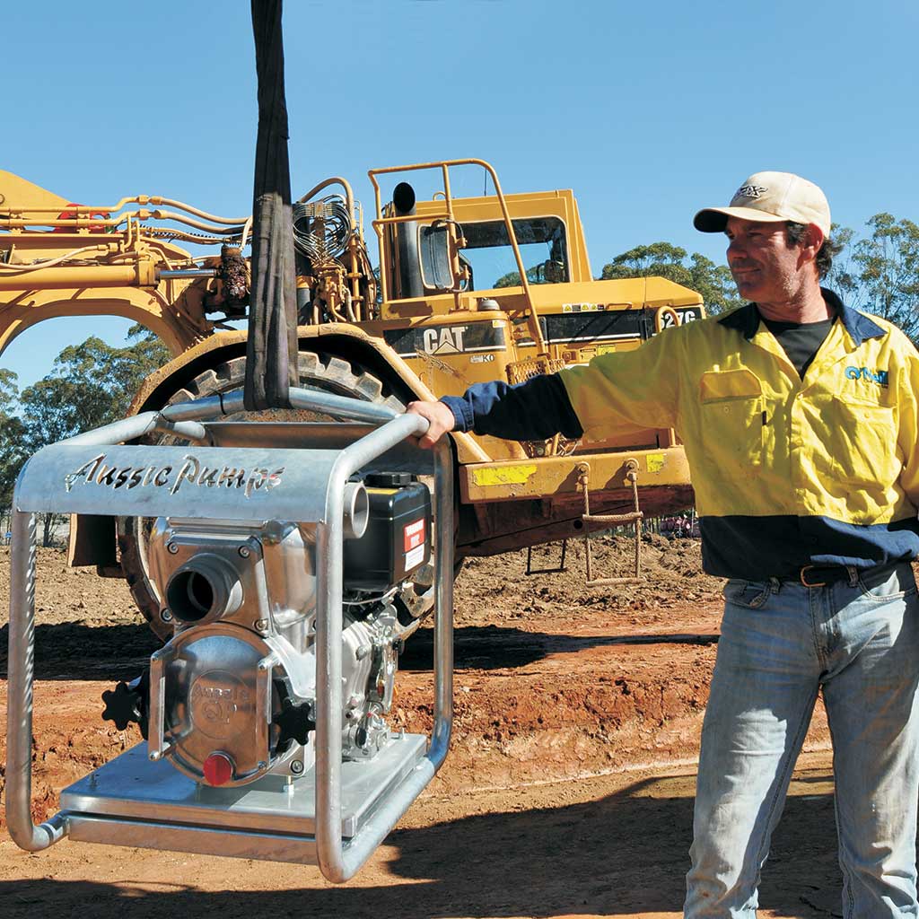 Aus Pumps Online Sydney Aussie Pumps dealer water pumps machinery commercial earthmover